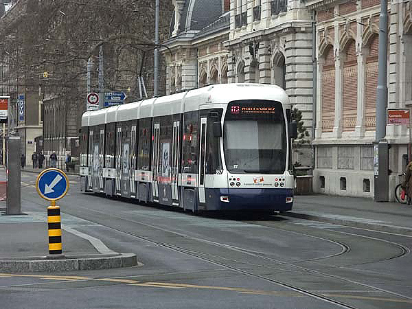 Tram 867, gare Cornavin
